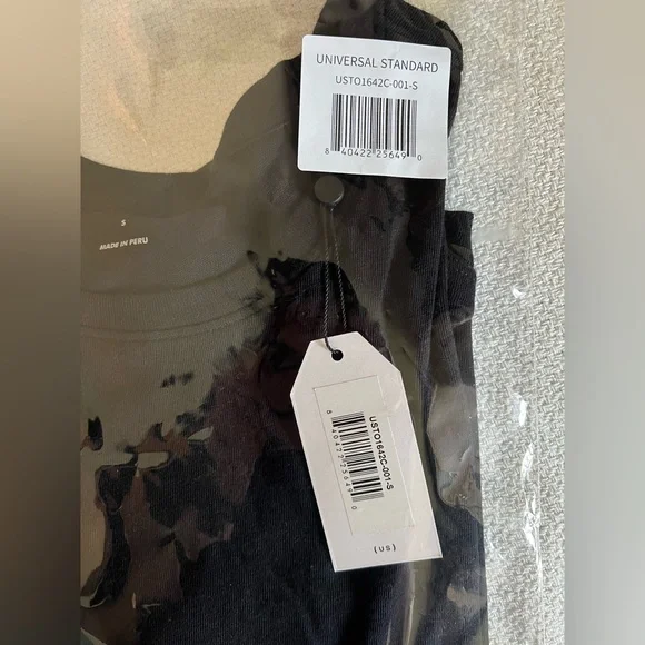 NWT Universal Standard Linen Jersey Black Eco Tee Rex - Picture 10 of 12